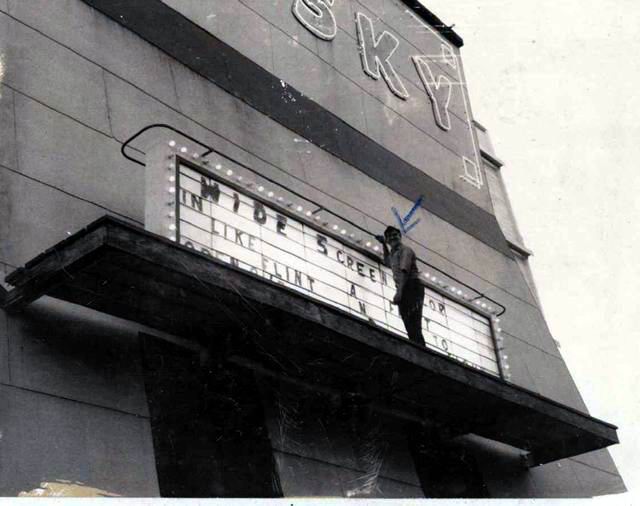 Blue Sky Drive-In Theatre - Late 1960S Shot From Linda Hughes